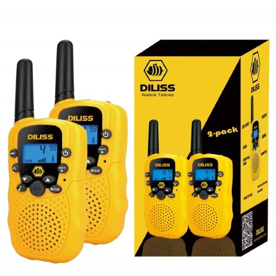 7. DilissToys Kids Voice Activated Walkie Talkies