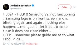 Amitabh Bachchan on twitter