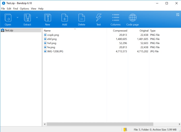 7zip or bandizip