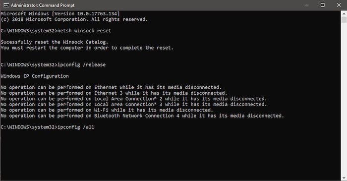 DNS_Probe_Finished_Nxdomain pada Windows00009