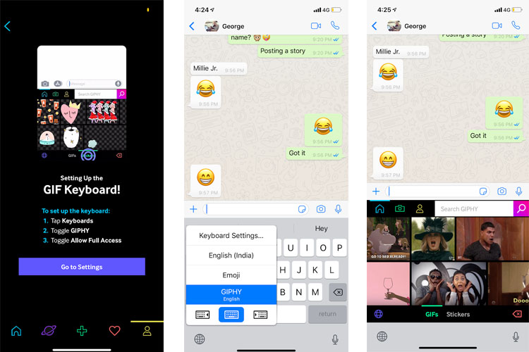 GIPHY Updates Its iOS App to Add 'Sticker Mater' and Keyboard Extension
