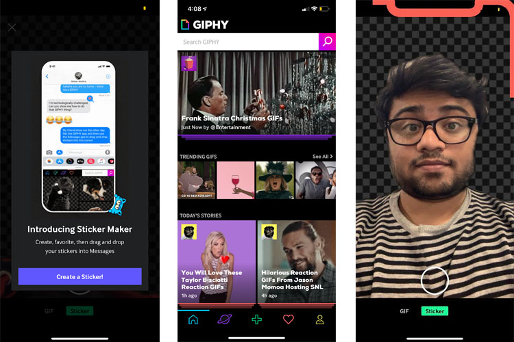 GIPHY Updates Its iOS App to Add 'Sticker Maker' and Keyboard Extension