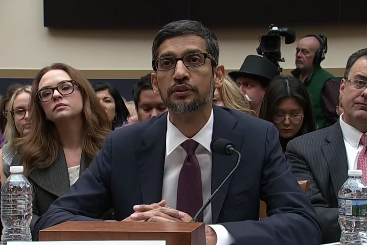 Sundar Pichai’s Answer About Ads on ‘iPhone’ Lightens Up Senate Hearing