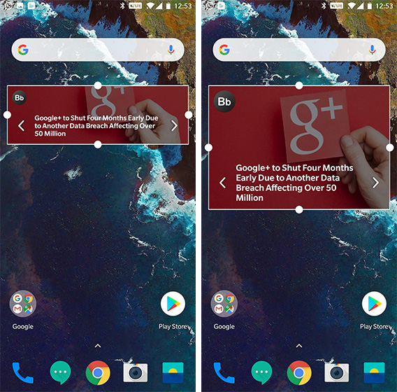 Add Widgets Android