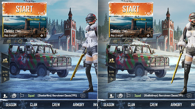 PUBG mobile optimised for notched screens