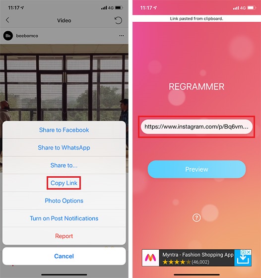 link downloader instagram