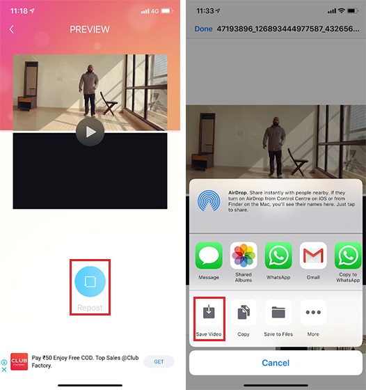 Instagram Video Downloader