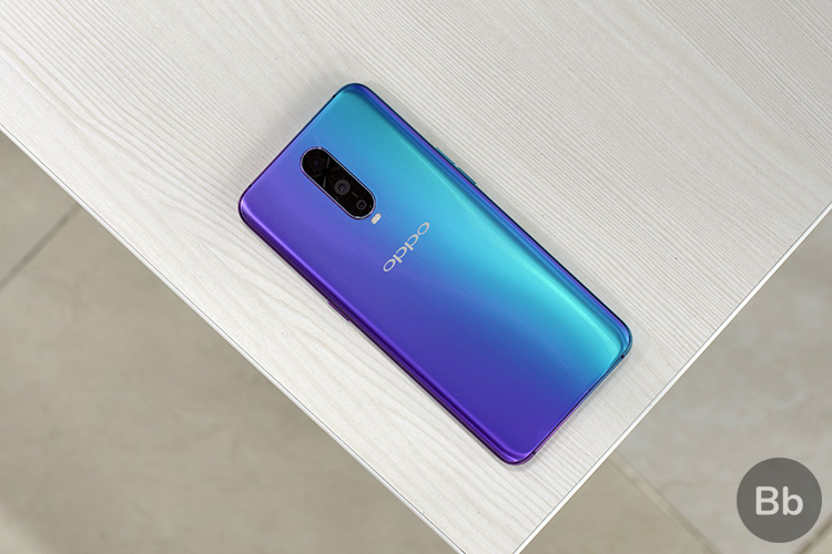 oppo r17 pro radiant mist rear panel