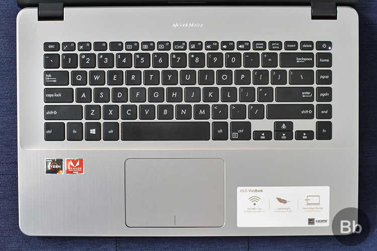 asus vivobook x505 keyboard