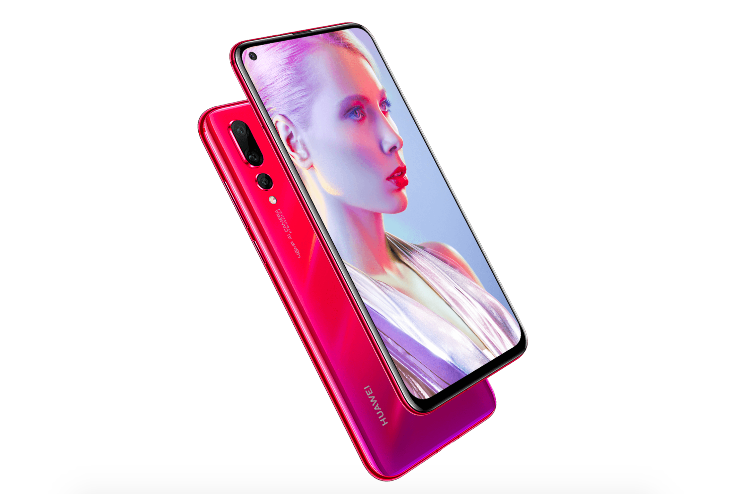 huawei nova 4 under-display punch-hole selfie camera