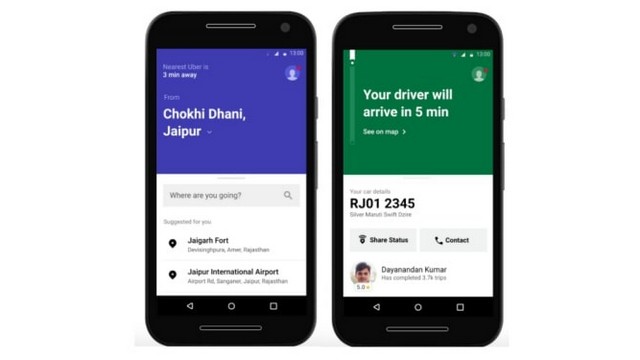 Uber Lite Gets Uber Pool Ride Option, Paytm Support