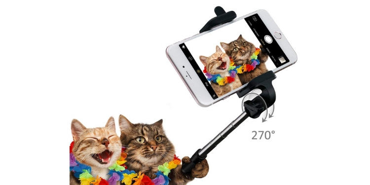 mpow simple Bluetooth selfie stick