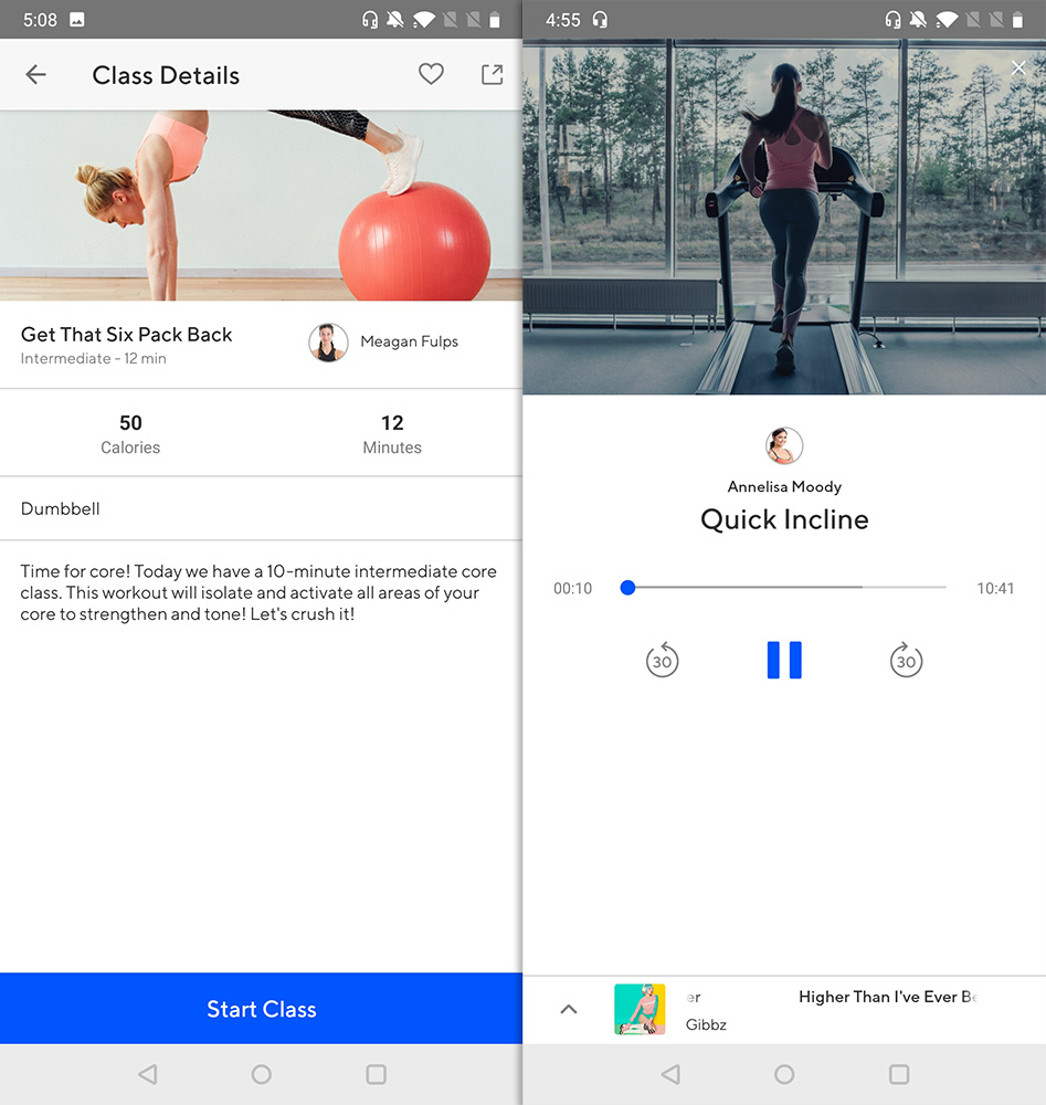 Best Workout Apps classpass go