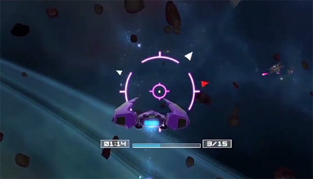 deep space battle screenshot