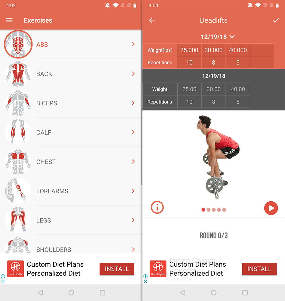 Best Workout Apps fitness bodybuilding
