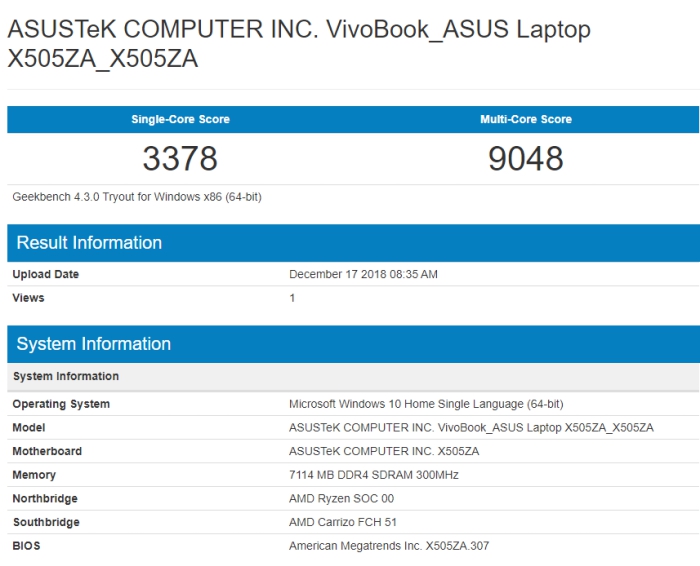 Asus VivoBook X505 Review: Ryzen-Powered Versatile Machine