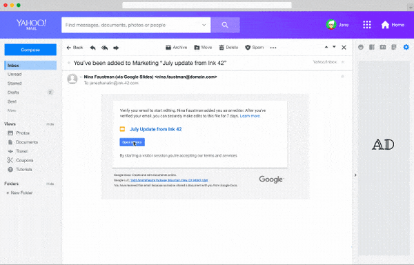 Third-Party Email Users Can Now Collaborate on Google Docs With Pincode Sharing