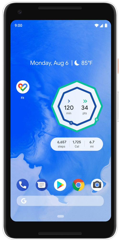 Google Fit Gets Improved Tracking Widgets, Breathing Assistance