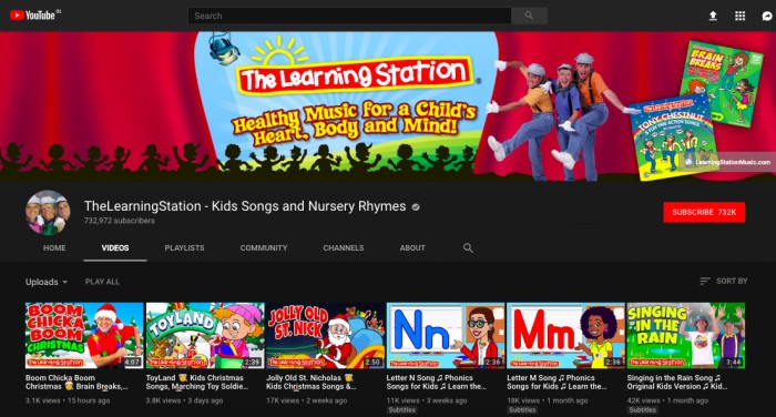 learning station youtube