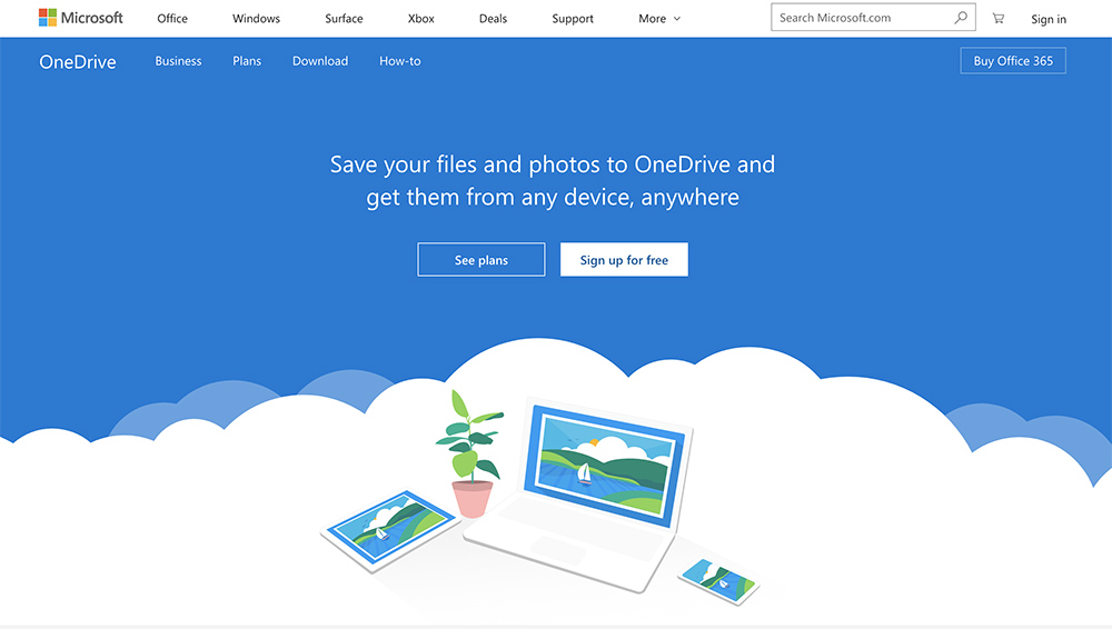 best backup software microsoft onedrive