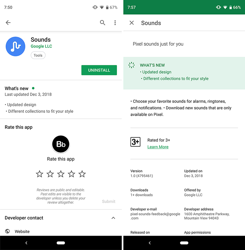 New Pixel-Exclusive ‘Sounds’ App to Improve Ringtone Experience