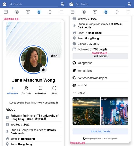 Facebook Testing Admin Activity Filters for Groups and Redesigned Profile Page