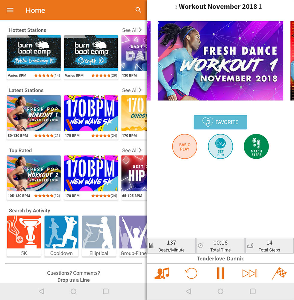 Best Workout Apps rock my run music