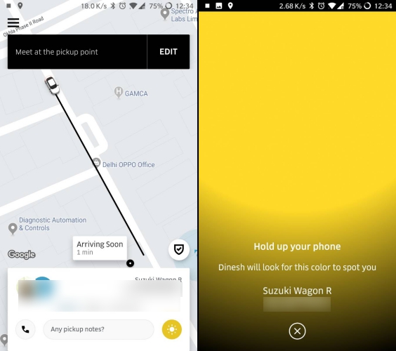 Uber Brings Spotlight to India, Making it Easier for Drivers to Find You in a Crowd