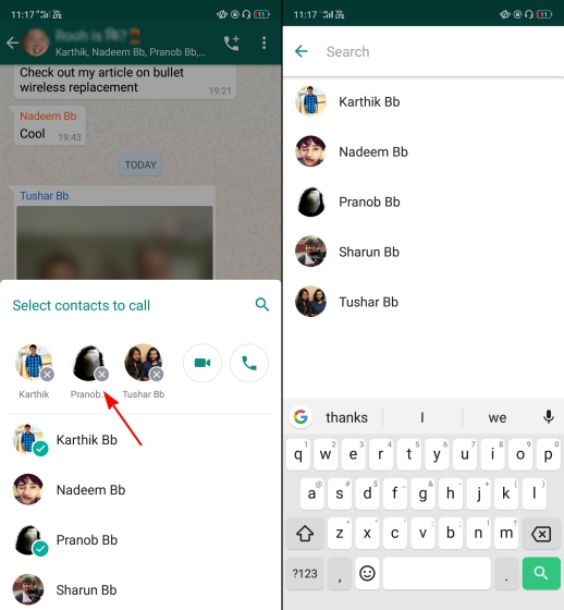 WhatsApp Beta for Android Adds Group Calling Button in Group Chats