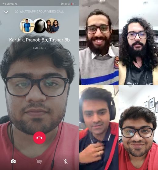 WhatsApp Beta for Android Adds Group Calling Button in Group Chats