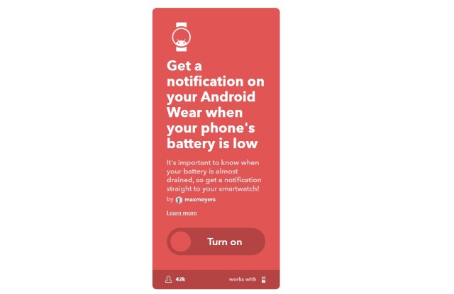 1. Get Low Phone Battery Notification