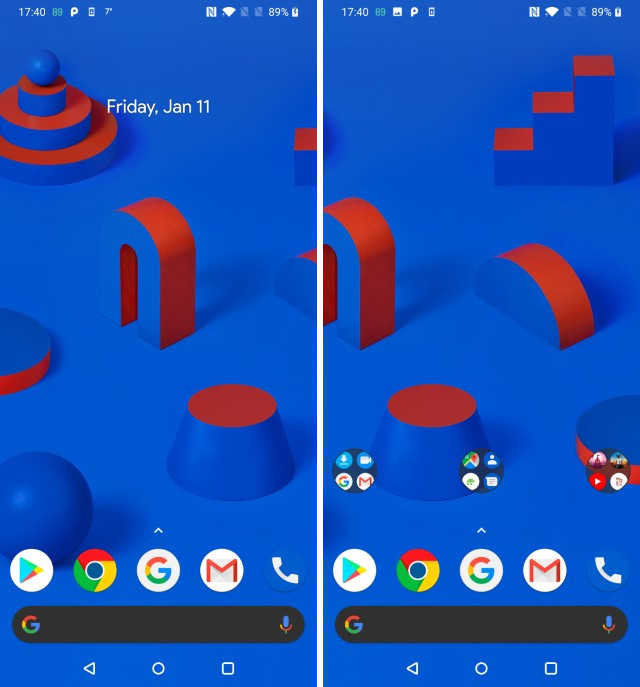 6. Android P Theme