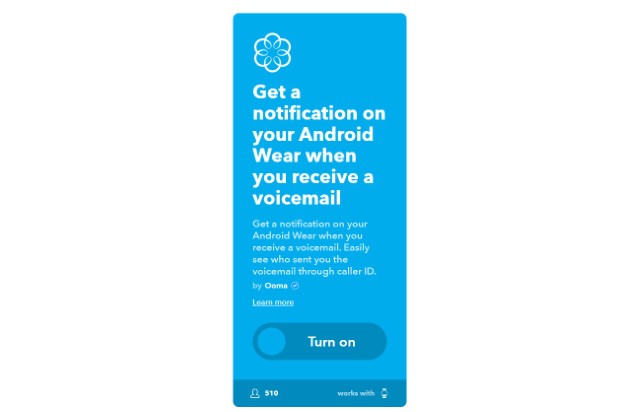 6. Get a Notification on Android Wear When You Receive a Voicemail