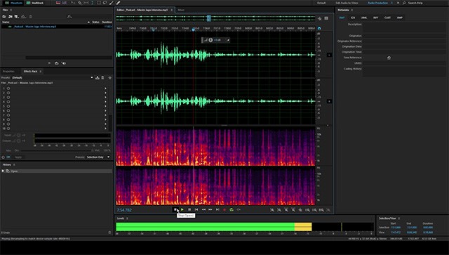 control surface for adobe audition