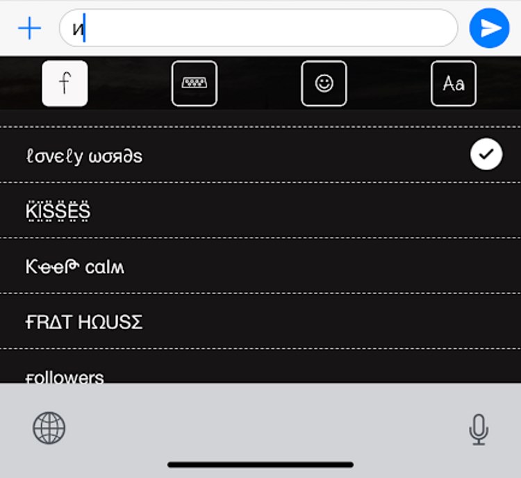 Better Fonts Keyboard