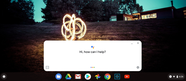 ChromeOS Google Assitant