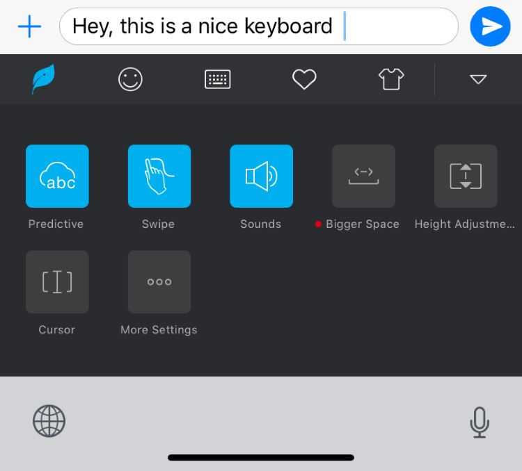 tkeyboard app