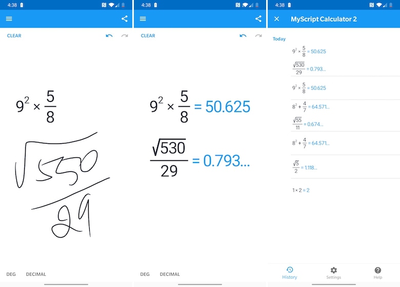 MyScript Calculator 2