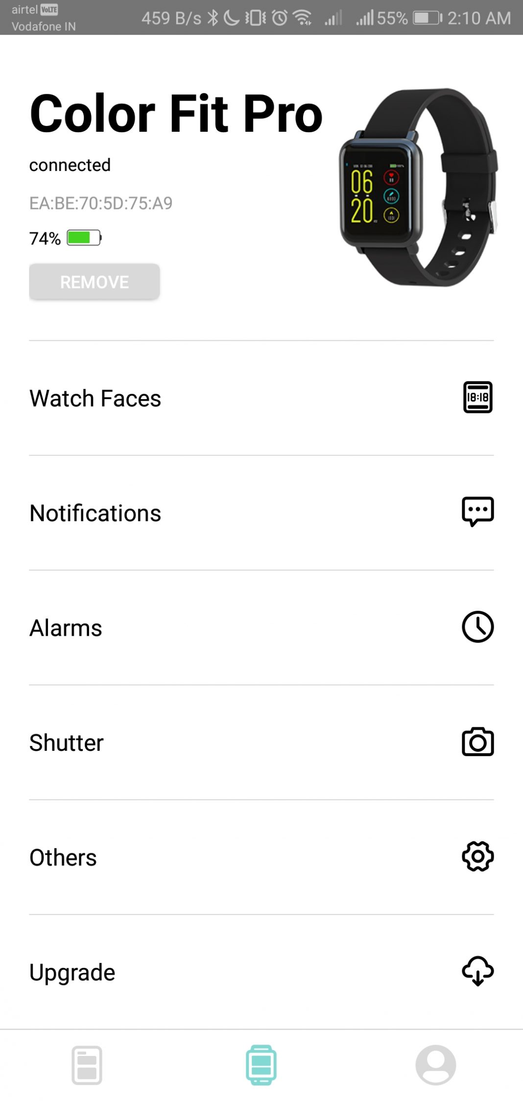 noise colorfit pro call notification