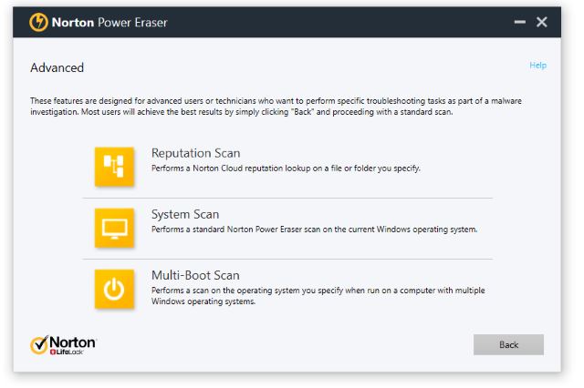 norton power eraser safe