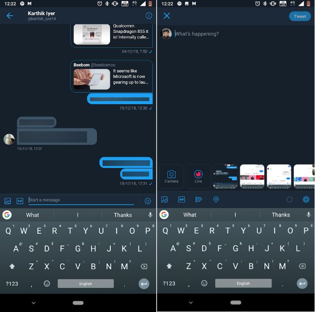 gif keyboard for android text