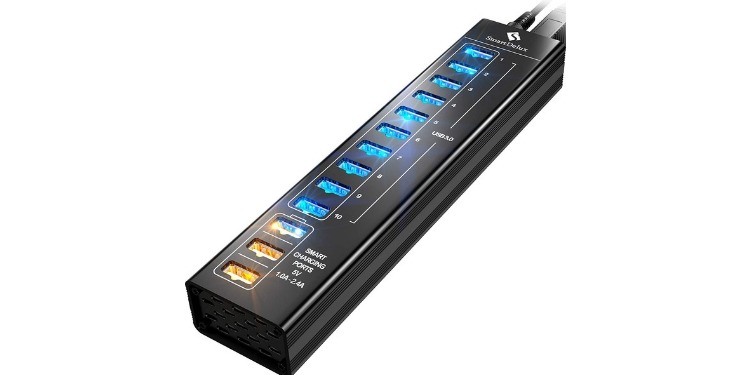 SuperDelux 13-port USB Hub