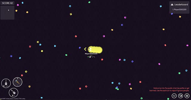 If you create a game like agar.io, diep.io, slither.io or mope.io