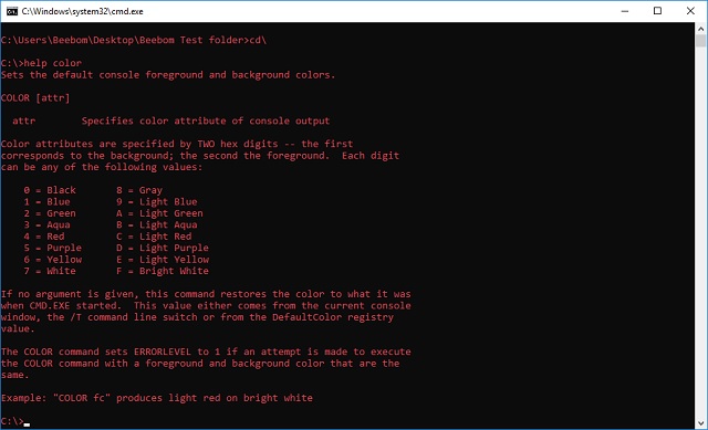 Opening command prompt from a folder using CMD.exe - Ten hidden Windows command  prompt tricks