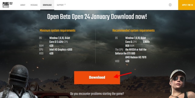 pubg lite pc download size