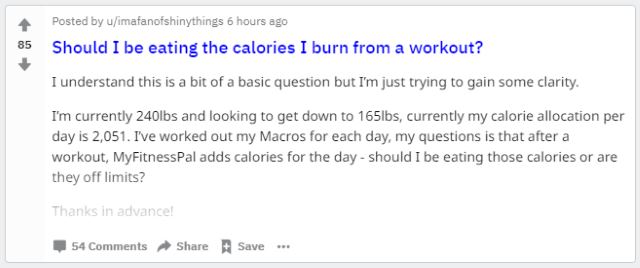 fitness reddit