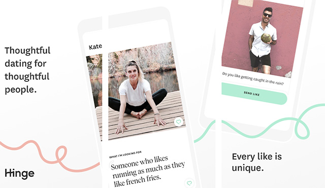 hinge screenshot