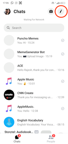 how to access facebook messenger bots