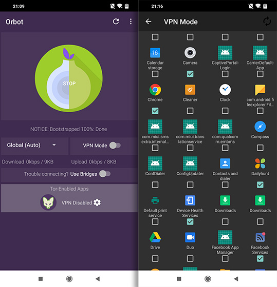 Open Source Apps For Android orbot proxy