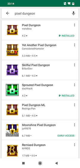 Open Source Apps For Android pixel dungeon